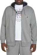 Nautica Big & Tall Full-Zip Fleece Hoodie