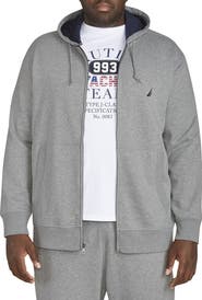 Nautica Big & Tall Full-Zip Fleece Hoodie