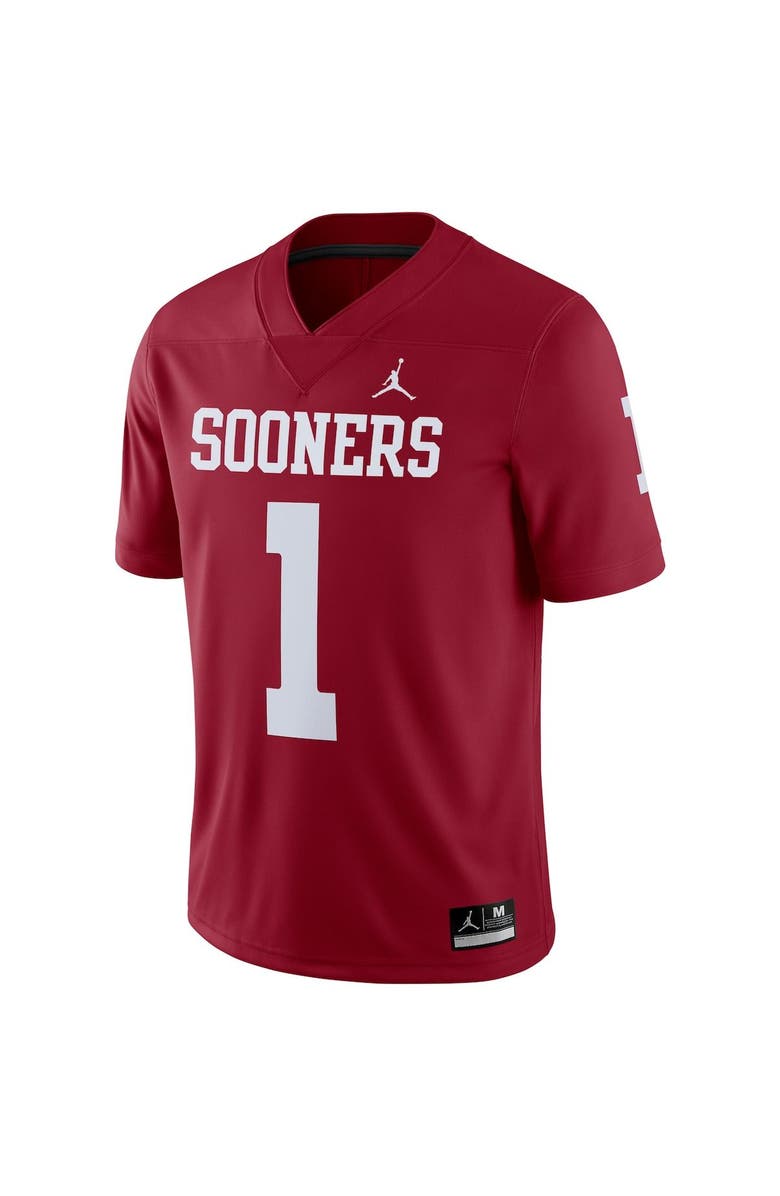 Jordan Brand Men's Jordan Brand Kyler Murray Crimson Oklahoma Sooners Alumni Game Jersey, Alternate, color, 