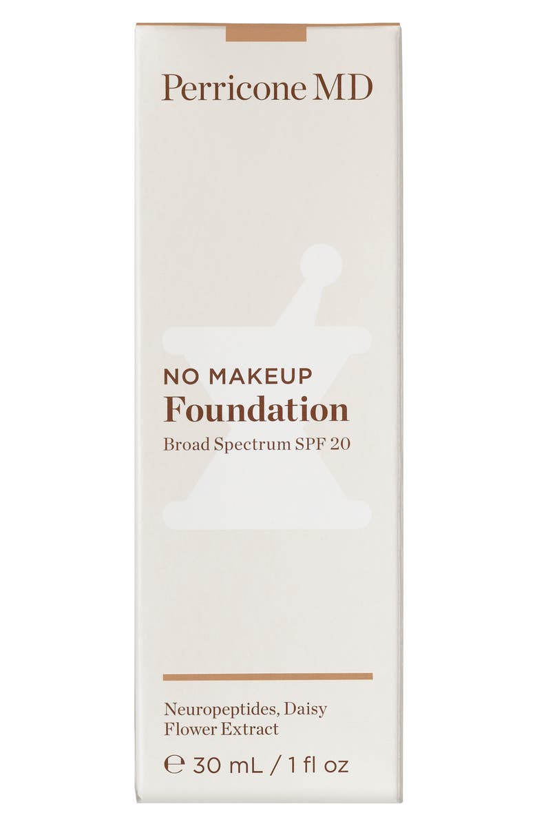 Perricone MD No Makeup Foundation Broad Spectrum SPF 20, Alternate, color,