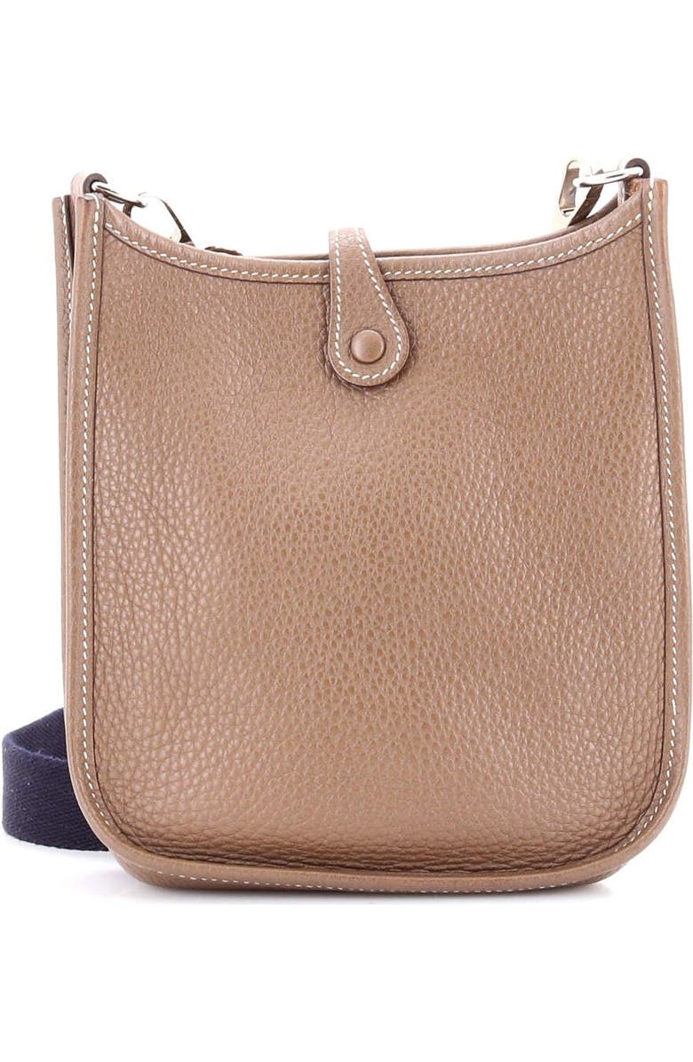 Pre-Owned Hermes Evelyne Bag Gen III Clemence TPM, Alternate, color, Etoupe