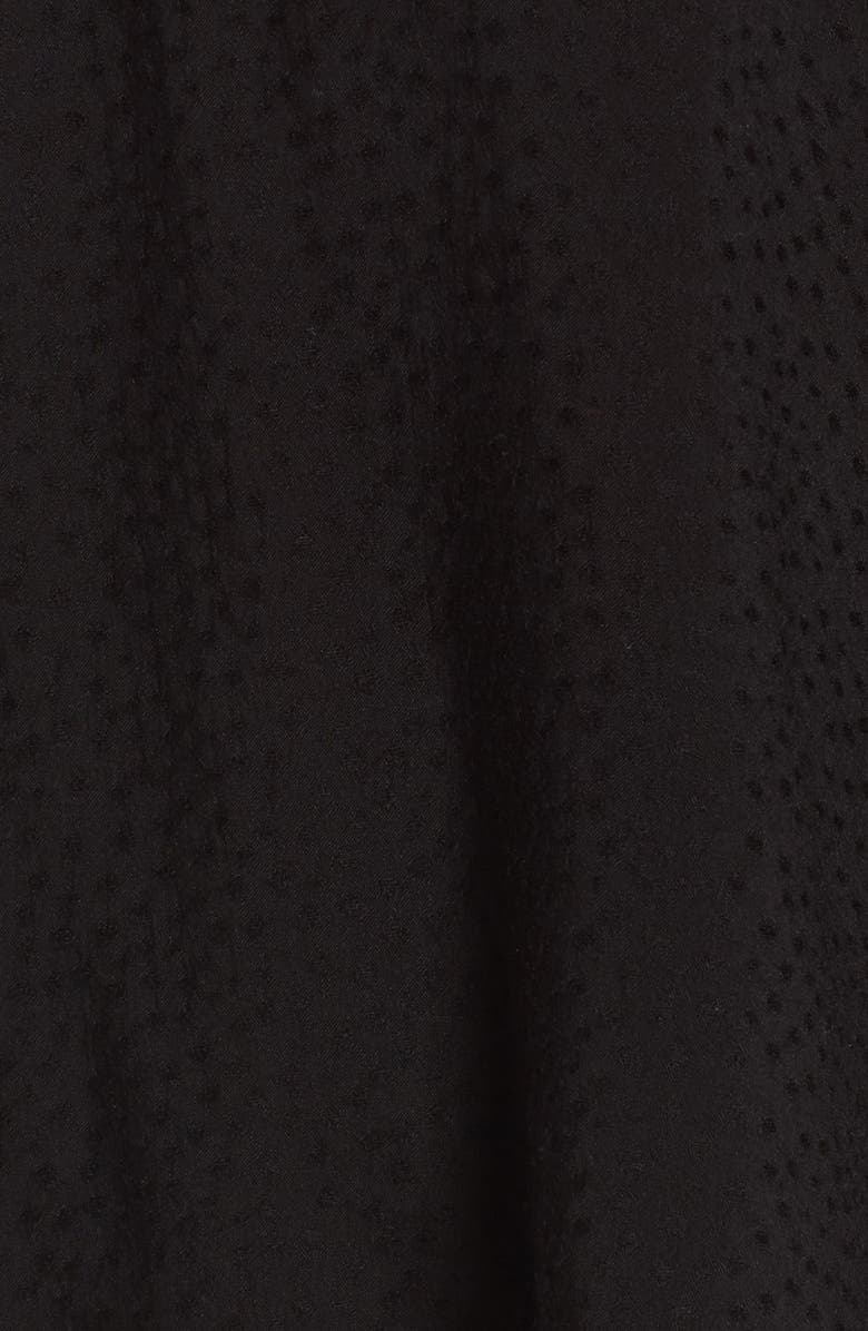 All in Favor Textured Ruffle Blouse, Alternate, color, 