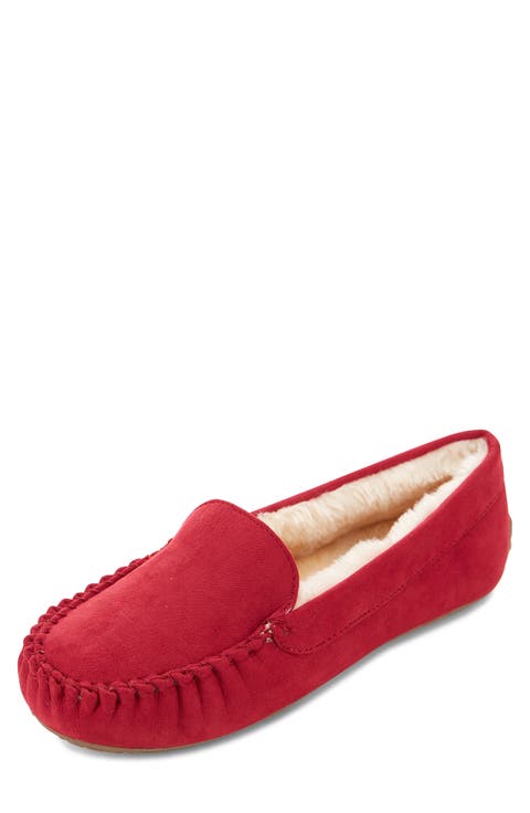 Faux Fur Lined Slipper (Women)