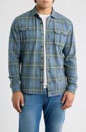 johnnie-O Labrador Tartan Knit Shirt Jacket