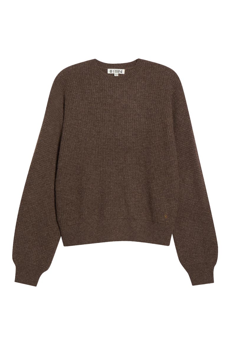 Brock Cashmere Sweater, Alternate, color, MUSHROOM