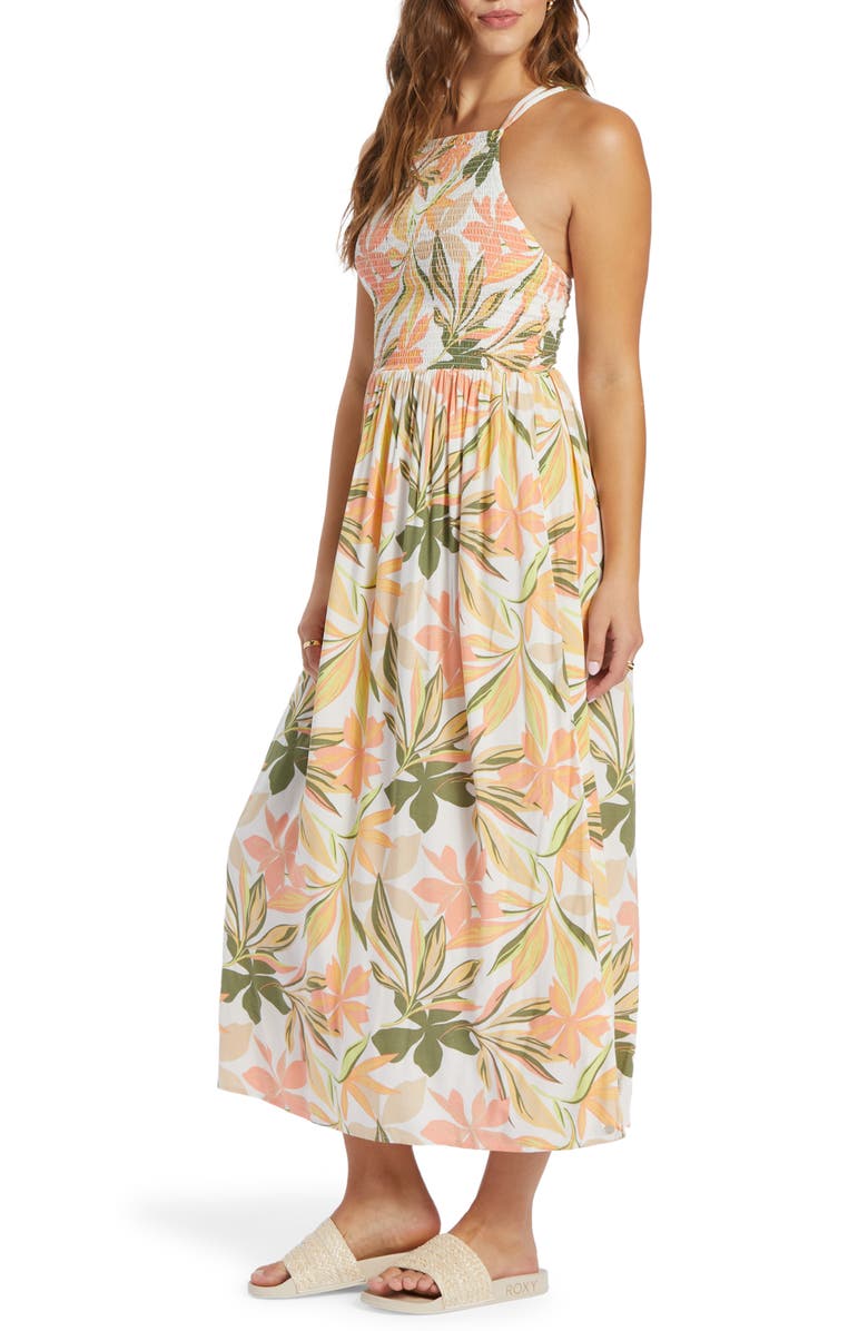 chinese dress ladies Tropical Bungalow Floral Maxi Dress  Impressions Online Boutique