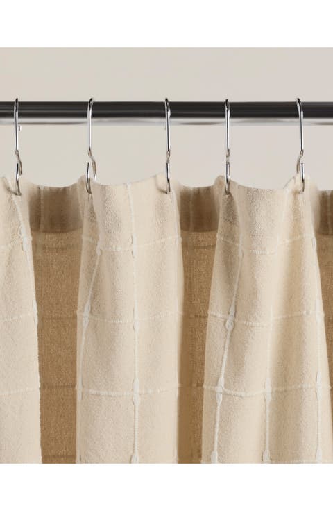 Organic Oasis Cotton Shower Curtain