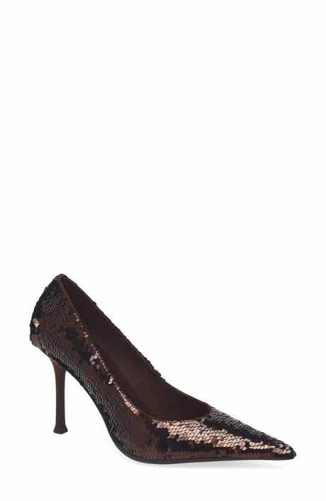 Risk Sequin Pointed Toe Pump