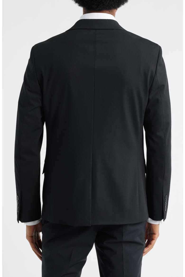 Slim Fit Solid Stretch Suit Jacket, Alternate, color, BLACK