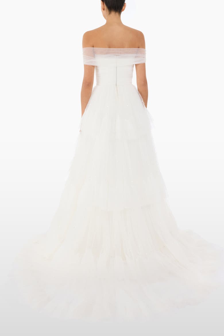 Angel Falls Tiered Maxi Dress, Alternate, color, Ivory