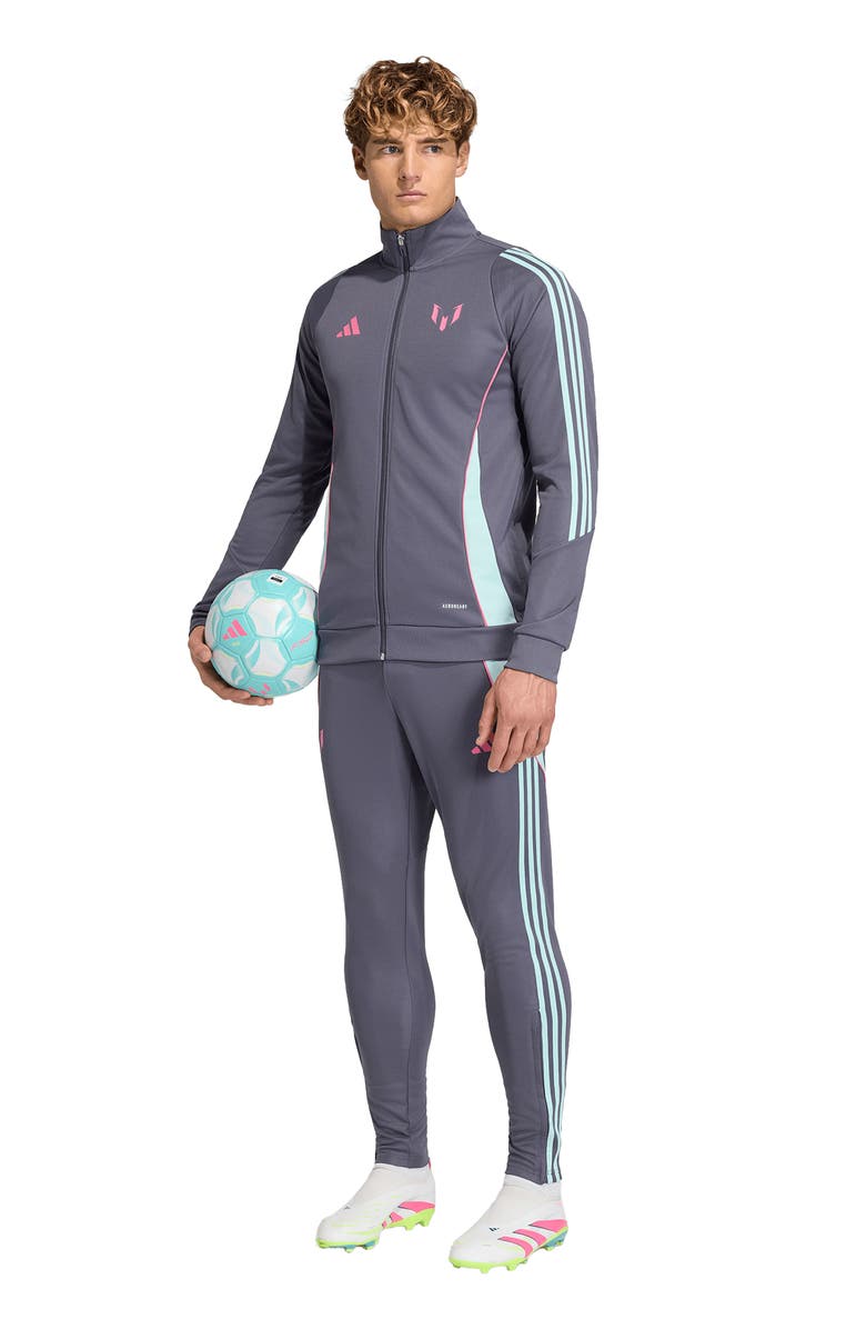 adidas Messi Performance Track Jacket, Alternate, color, Aurora Onix