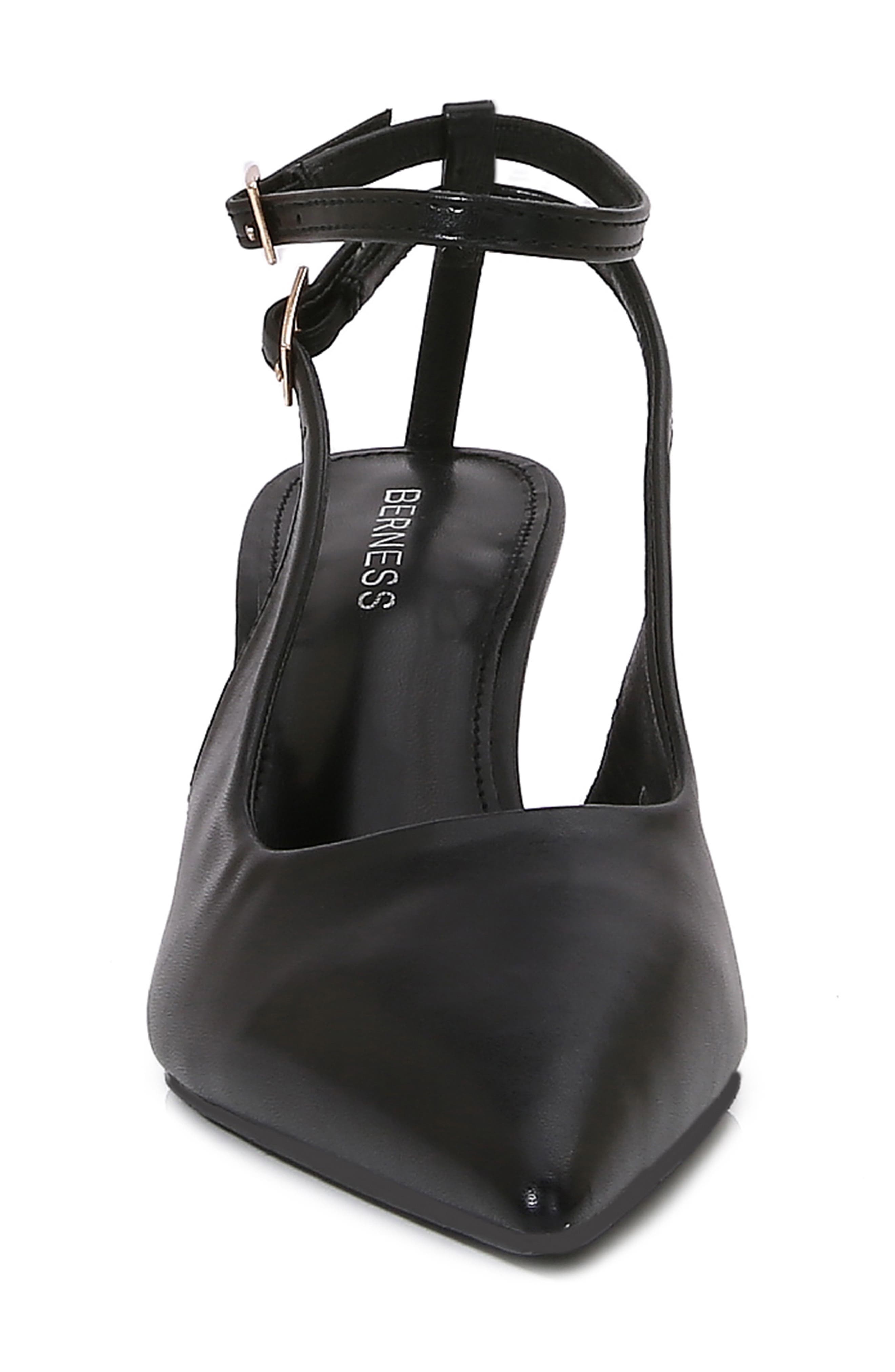 BERNESS Cherish Pointed Toe Pump, Alternate, color, Black