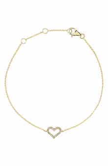 EFFY Diamond Heart Chain Bracelet