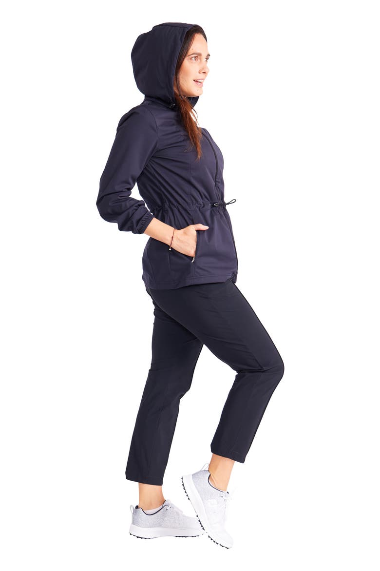 Squall Patrol Water Resistant Golf Jacket, Alternate, color, BLACK