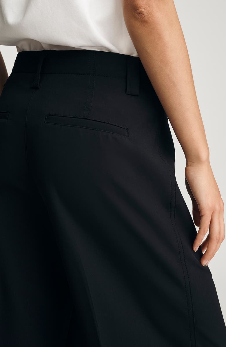 Mavi Jeans High Waist Wide Leg Pants, Alternate, color, Black