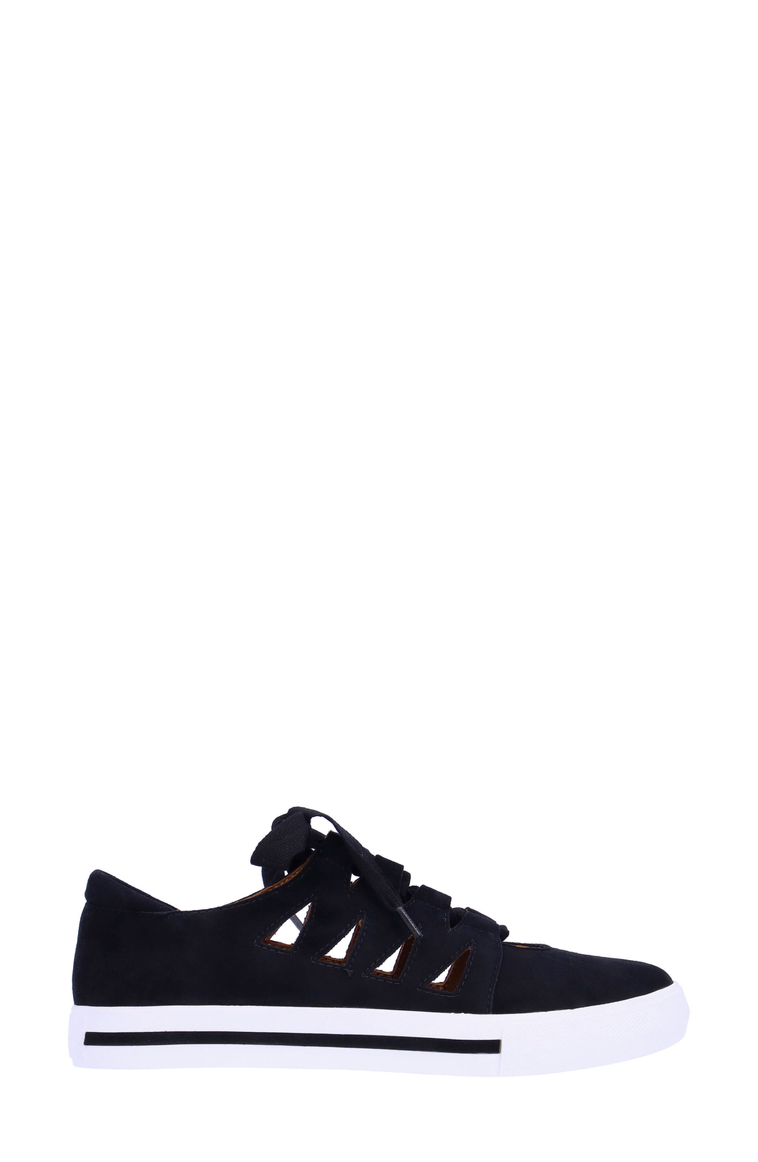 L
Amour des Pieds Kanav Sneaker, Alternate, color, Black