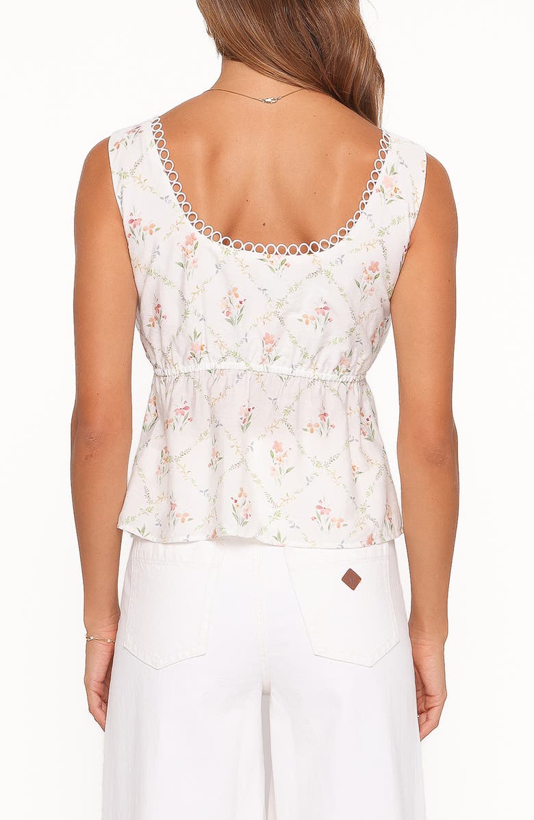 Petal & Pup Gail Top, Alternate, color, White Vintage Floral