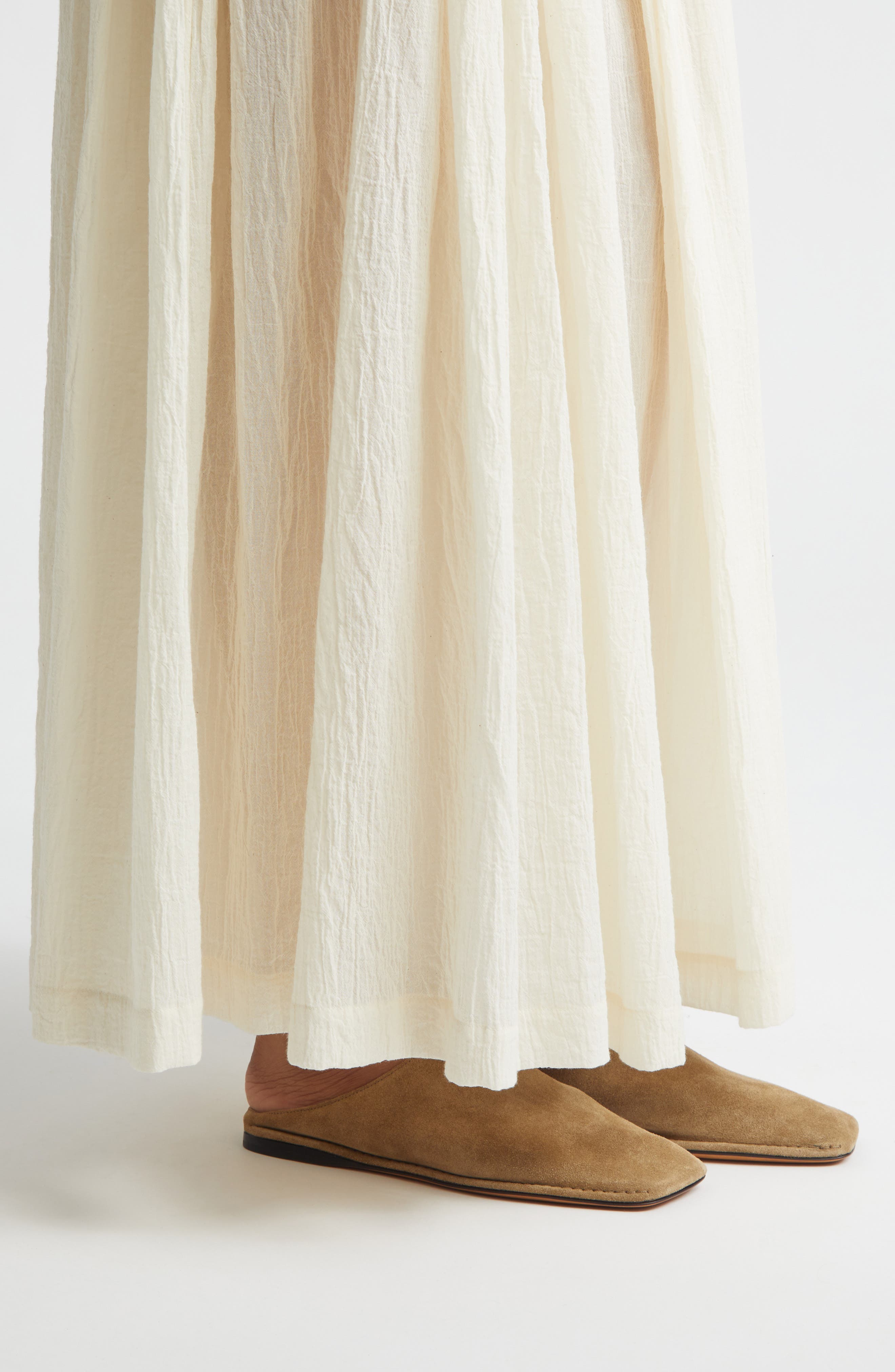The Row Piper Mule, Alternate, color, Mud Brown