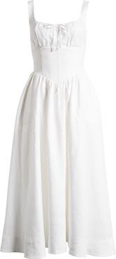 Reformation Balia Linen Sundress