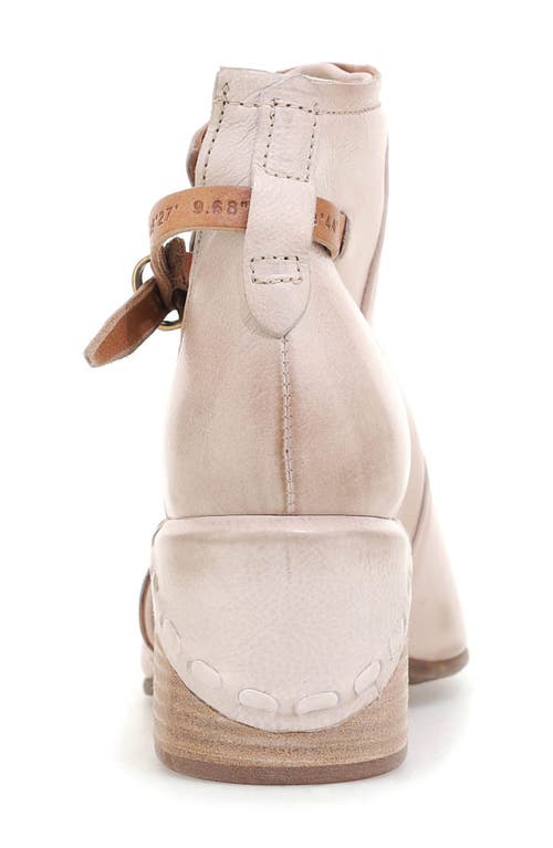 As98 A.s.98 Maxwell Open Toe Bootie In Silk