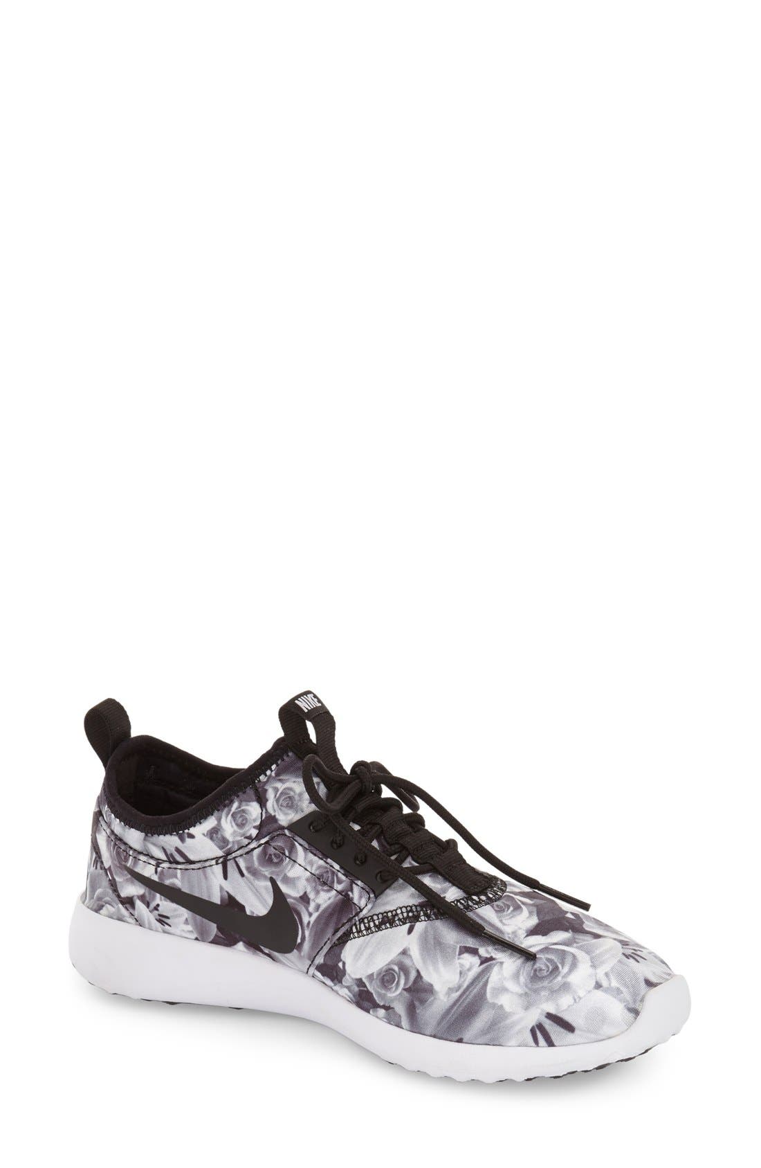 Juvenate Sneaker, Main, color, BLACK/ BLACK/ WHITE