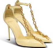 Balmain Sync patent leather stilettos