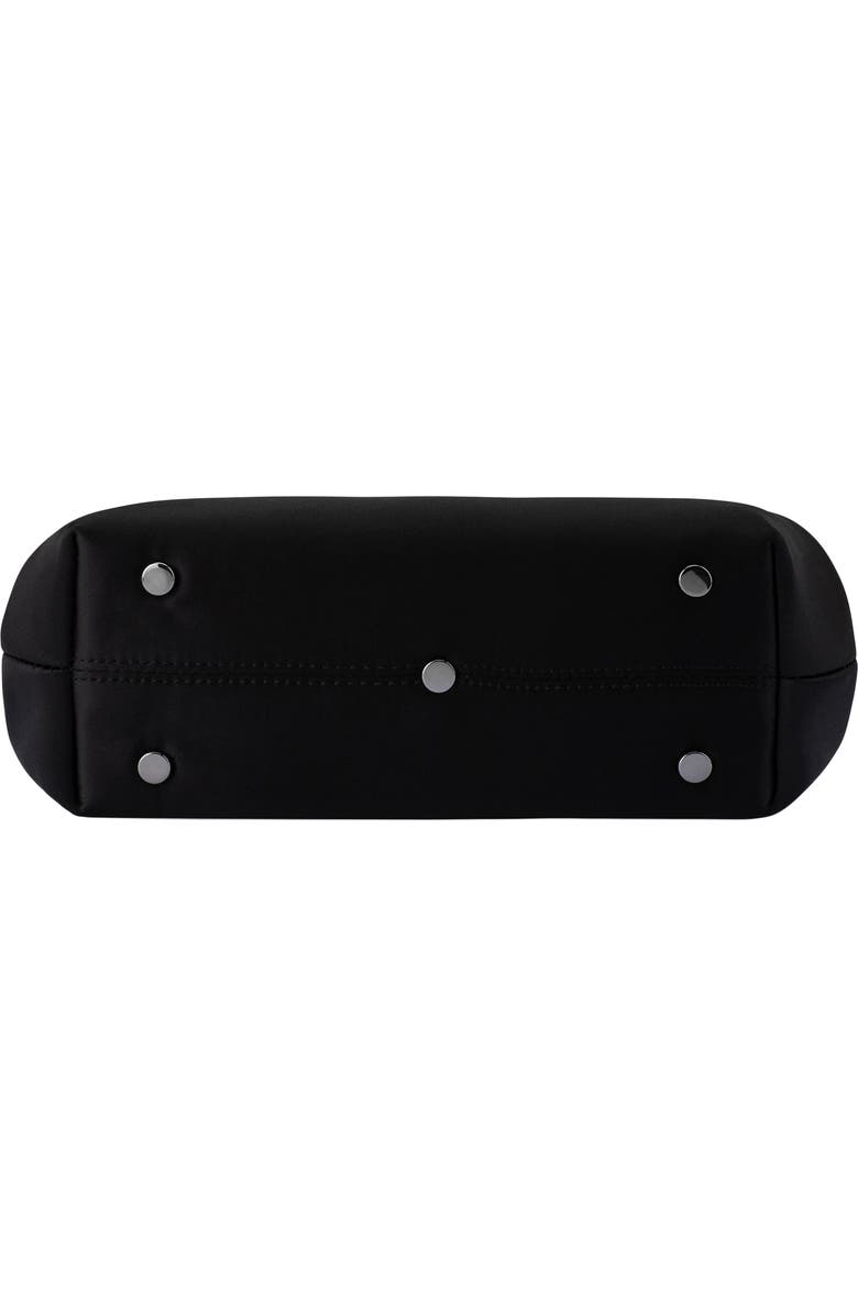 Olga Berg Eleanor Crystal Top Handle Bag, Alternate, color, Black