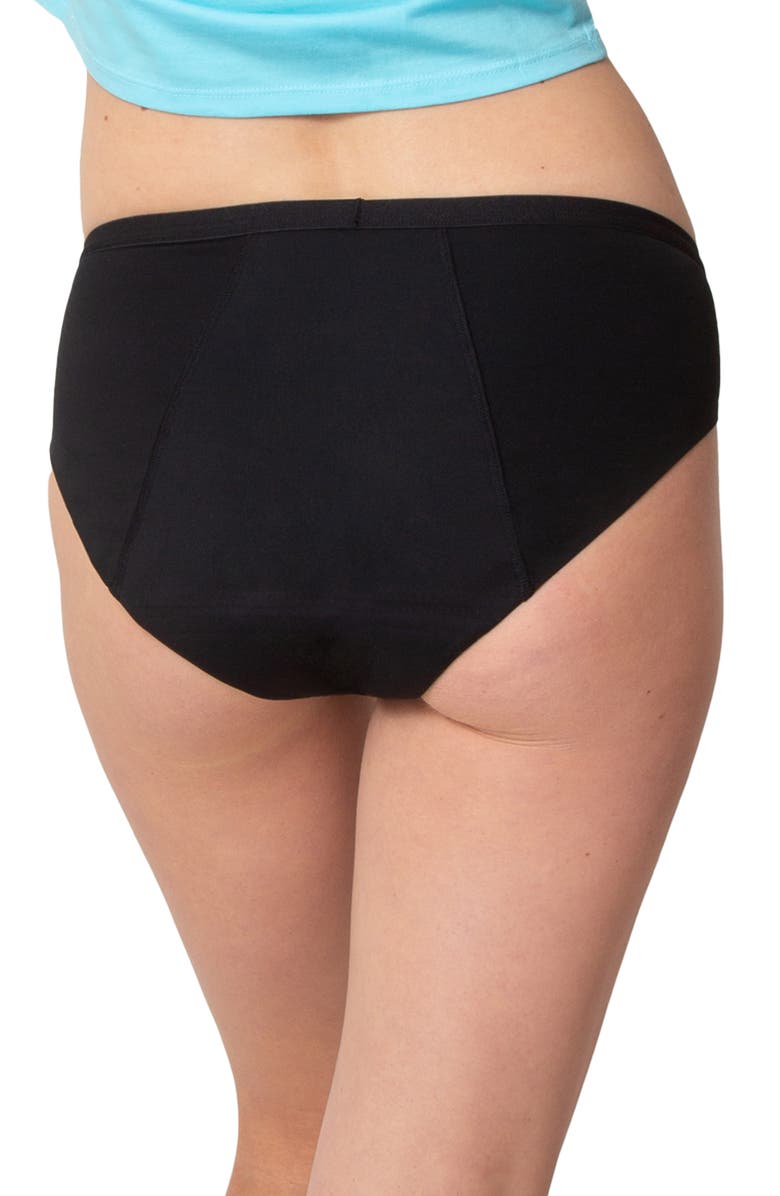 Proof<sup>®</sup> Teen Period & Leak Proof Super Heavy Absorbency Hipster Panties, Alternate, color, 