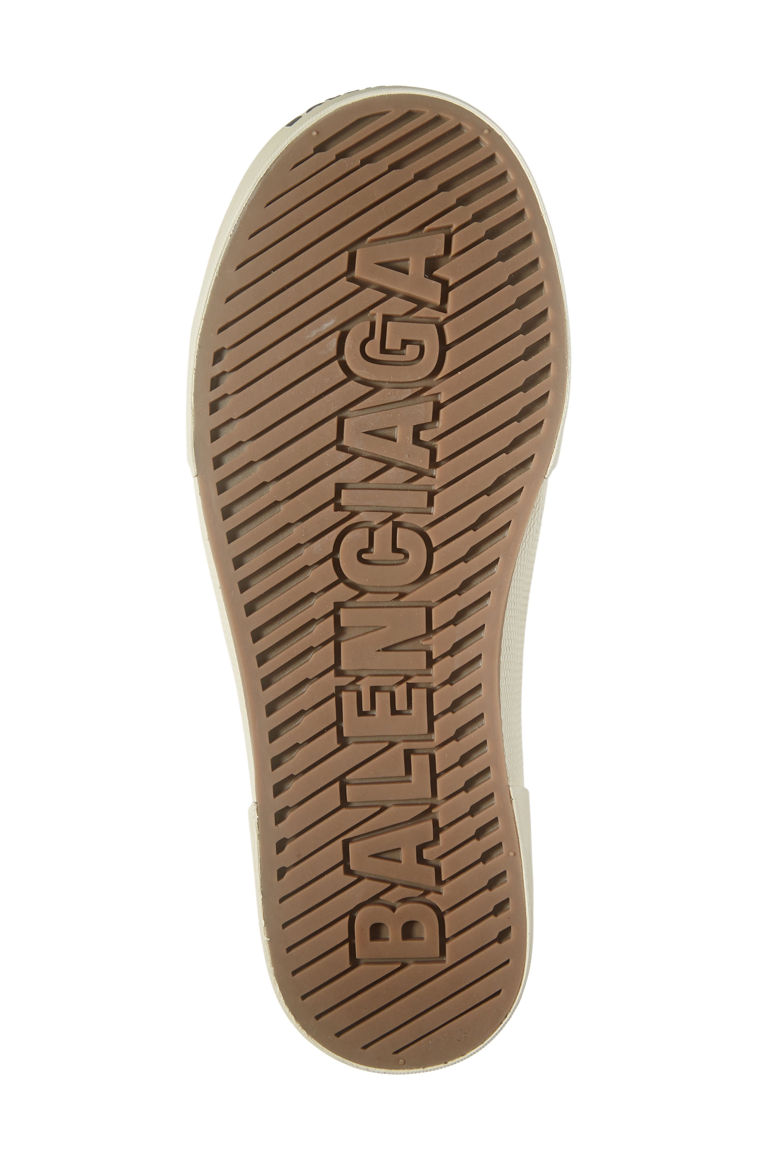 Balenciaga Paris Leather High Top Sneaker, Alternate, color, 