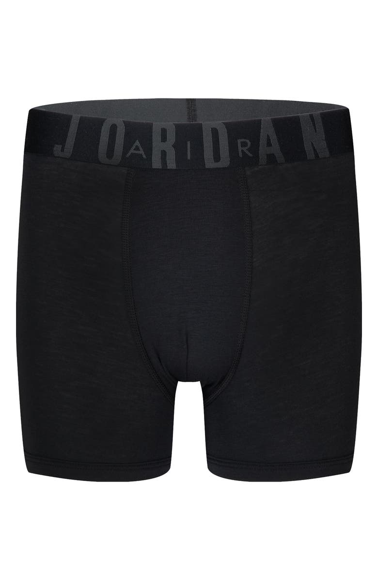 Jordan Kids' 3-Pack Flight Boxer Briefs, Alternate, color, 023Black