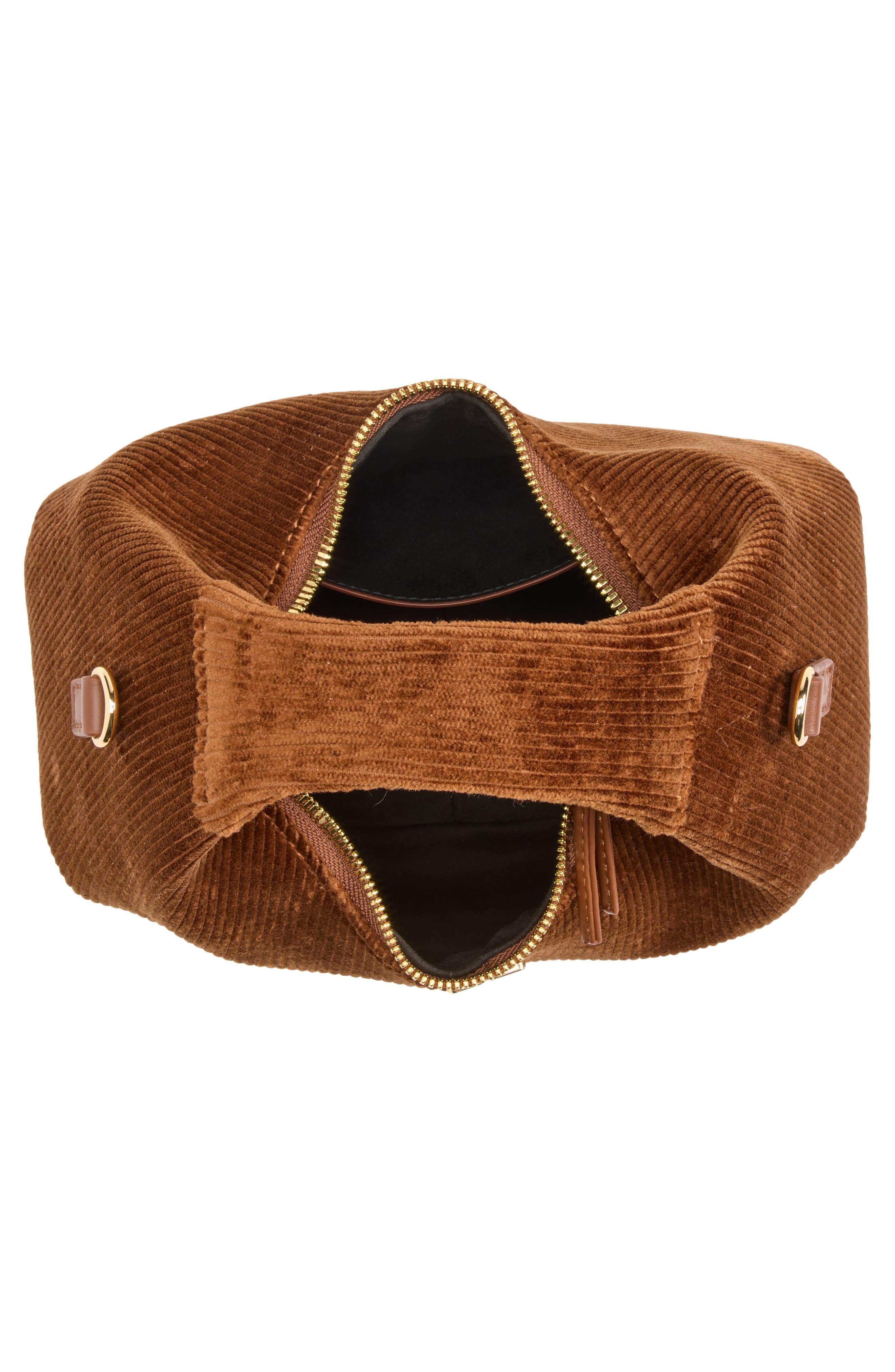 Mini Corduroy Hobo Bag, Alternate, color, TORTOISE SHELL