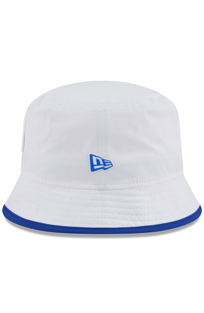 New Era Men's New Era White Los Angeles Rams 2025 NFL Training Camp Stretch Bucket Hat, Alternate, color, White