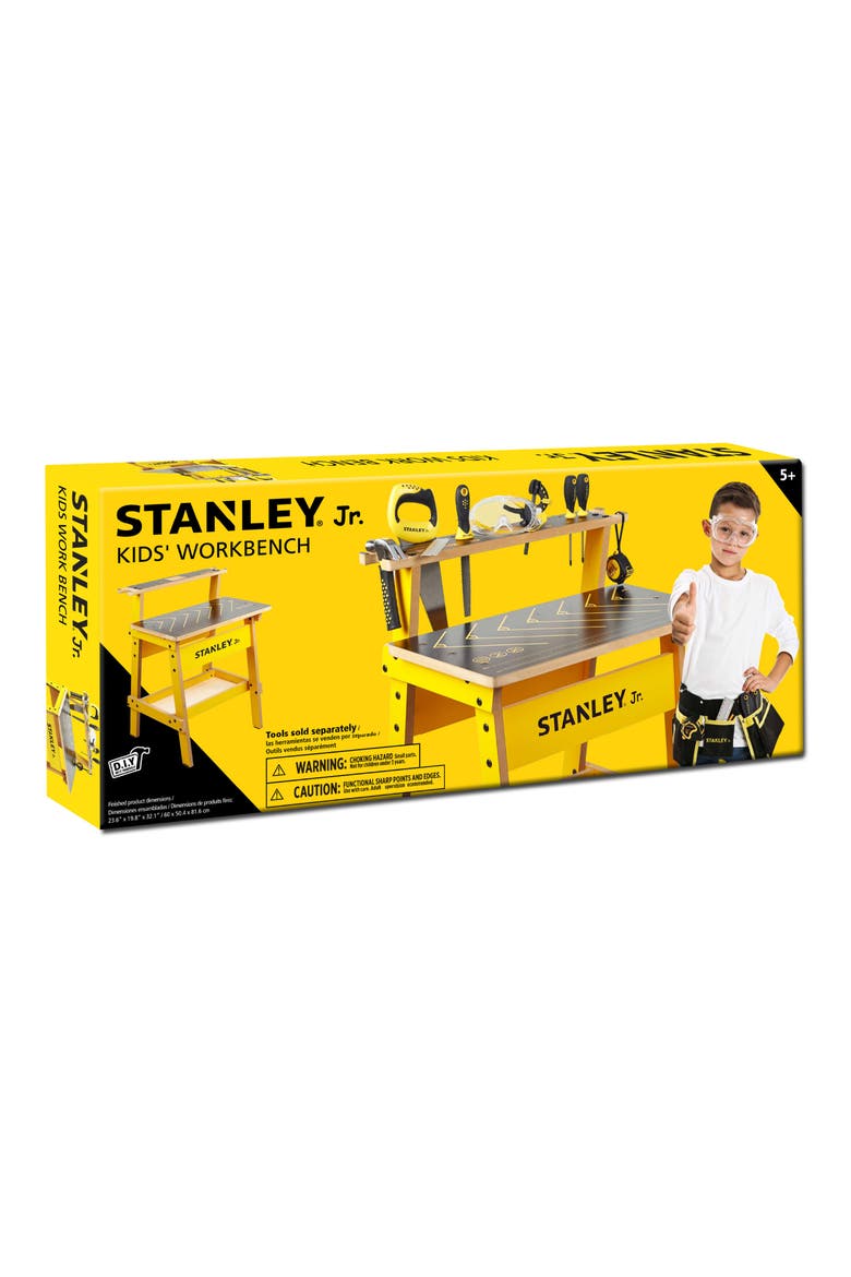 Kids' Stanley Jr. Workbench, Alternate, color, YELLOW AND BLACK