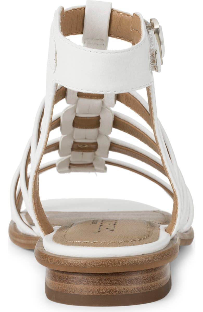 Baretraps Origins Nathalia Gladiator Sandal, Alternate, color, White Leather