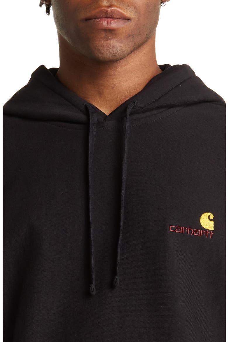 Logo Hoodie, Alternate, color, BLACK