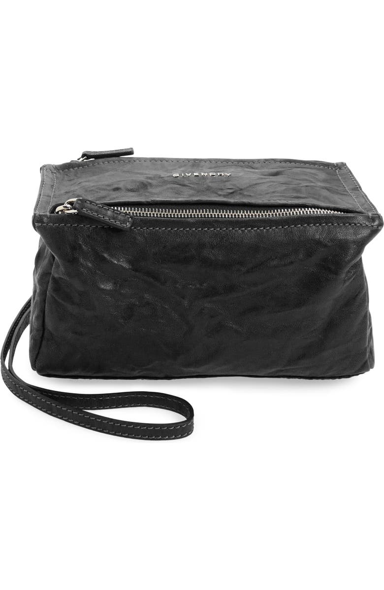Givenchy Mini Pepe Pandora Leather Shoulder Bag, Main, color,