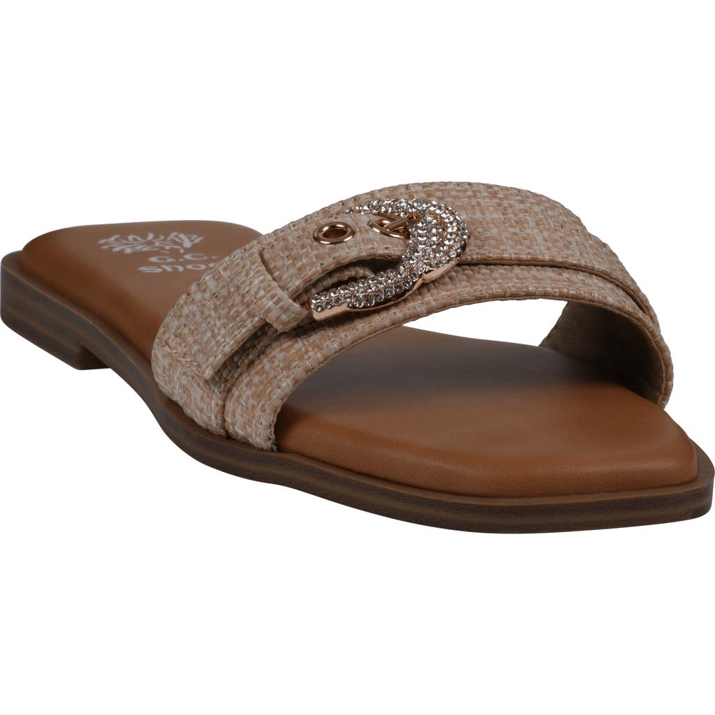 Gc Shoes Kenna Slide Sandal In Natural