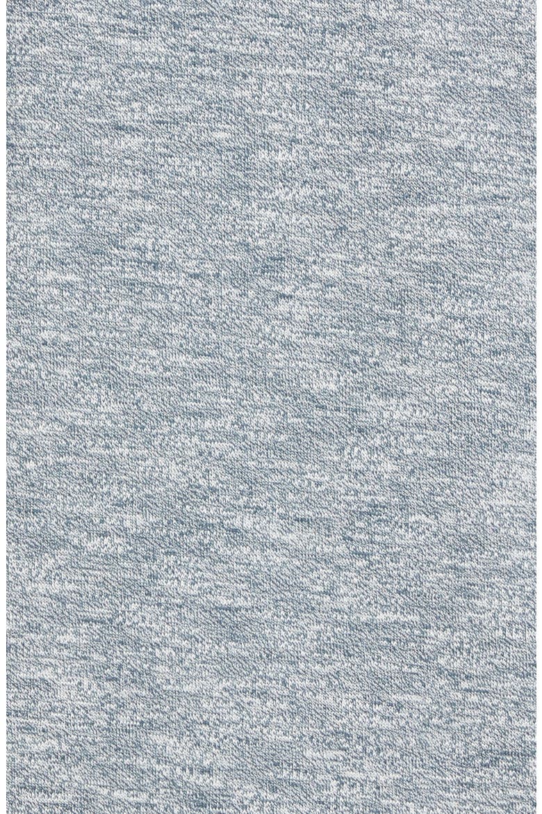 Mouliné Cotton Long Sleeve T-Shirt, Alternate, color, STEEL BLUE/OFF WHITE
