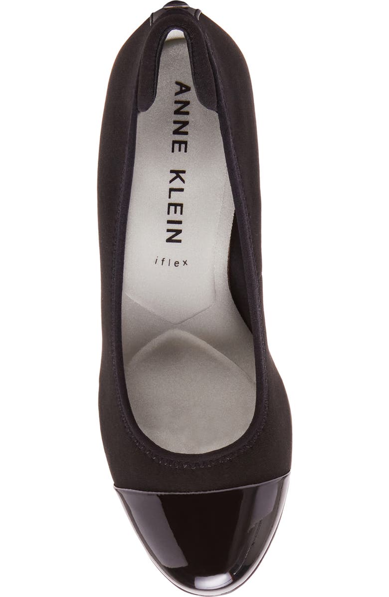 Anne Klein Taite Wedge Pump, Alternate, color, Black