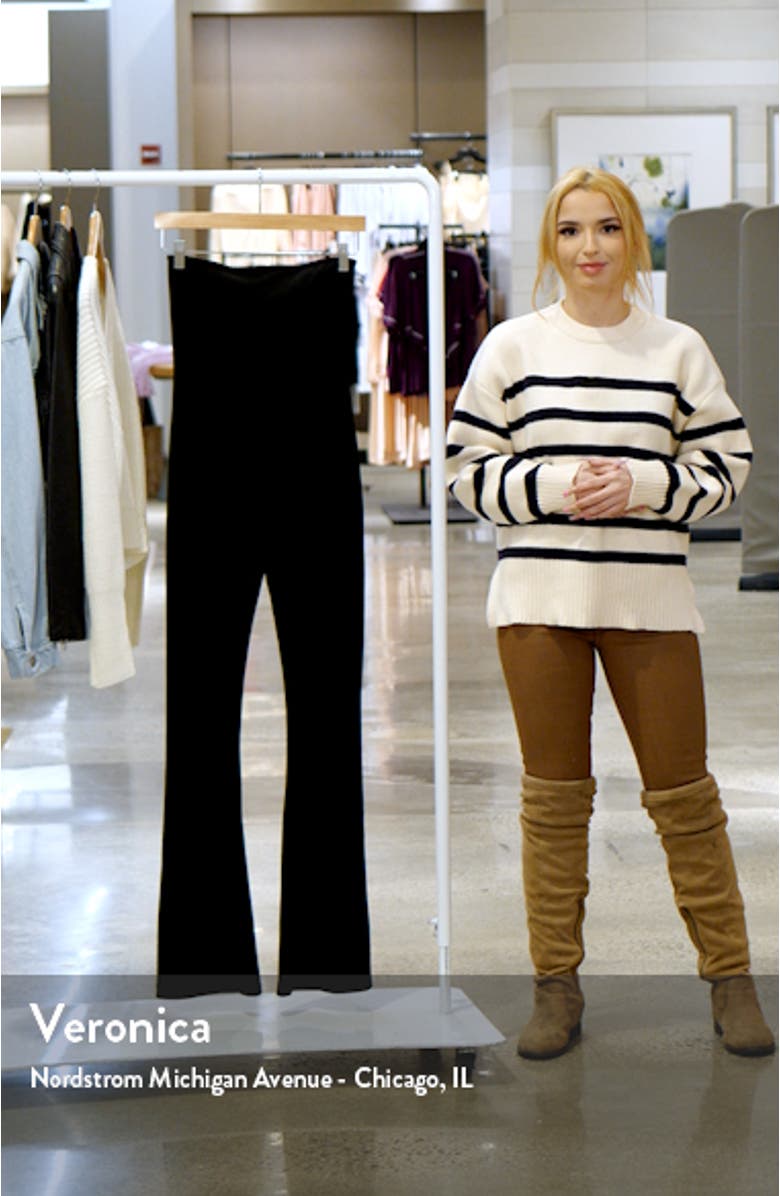 Melina Side Slit Strapless Flare Jumpsuit, sales video thumbnail