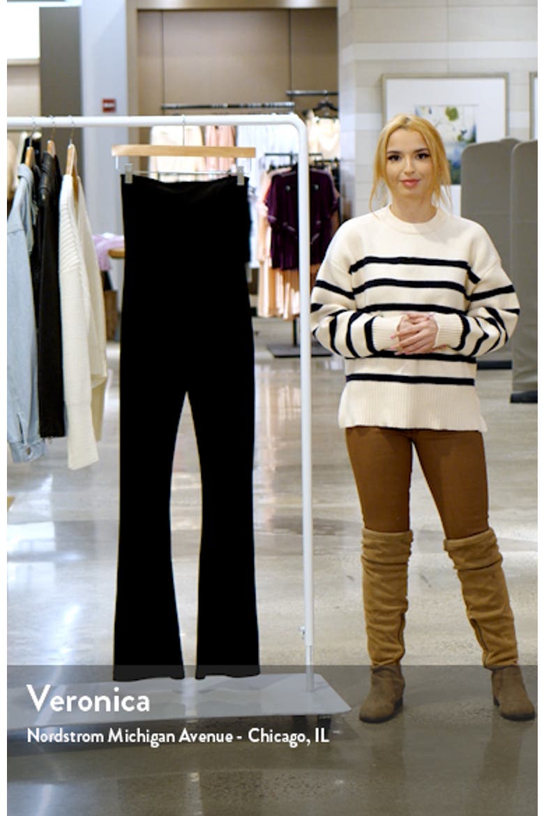 Melina Side Slit Strapless Flare Jumpsuit video