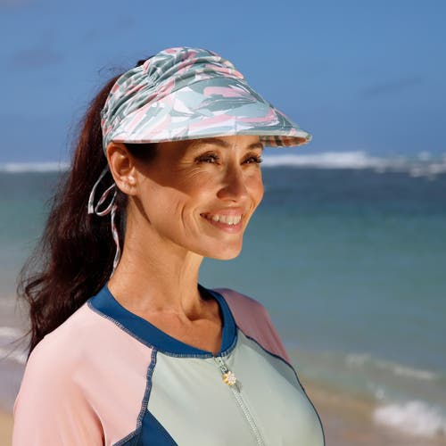 Uv Skinz Swim Visor In Island Canopy