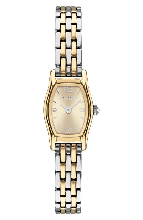 Greta Tonneau Bracelet Watch, 15.3mm x 30.5mm