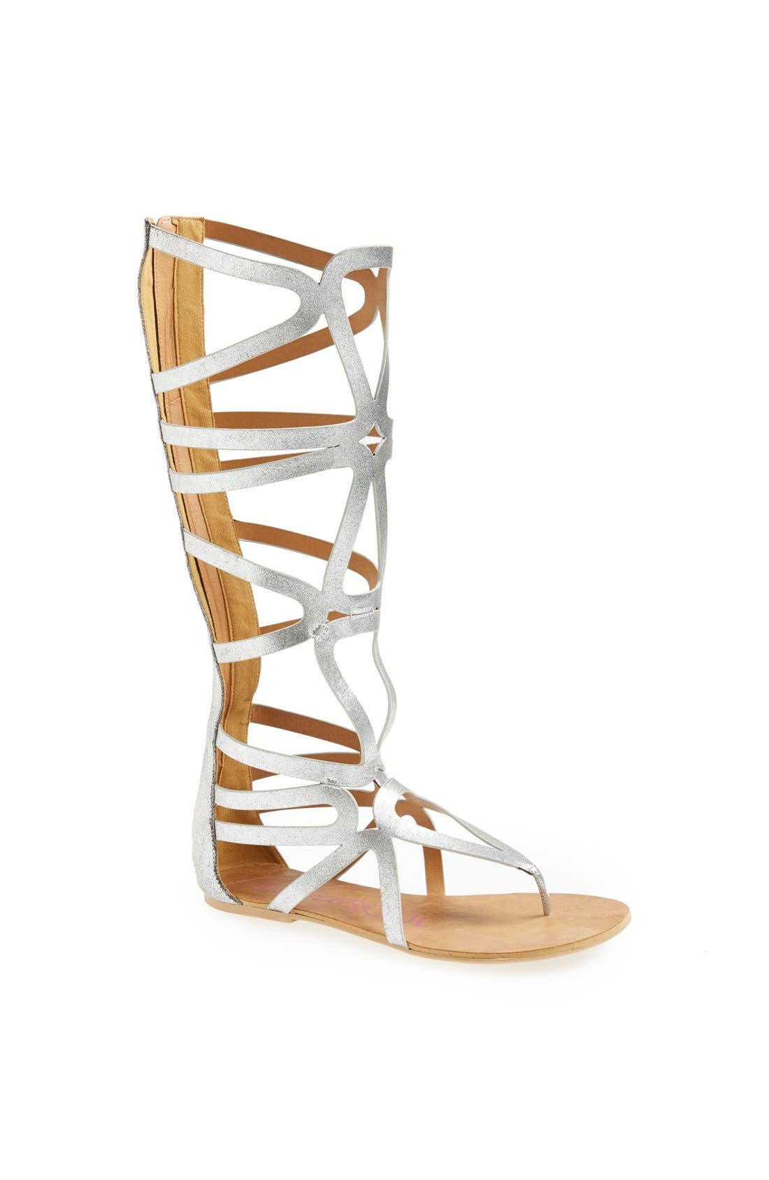 Heart Soul 'Cleopatra' Gladiator Sandal, Main, color, 