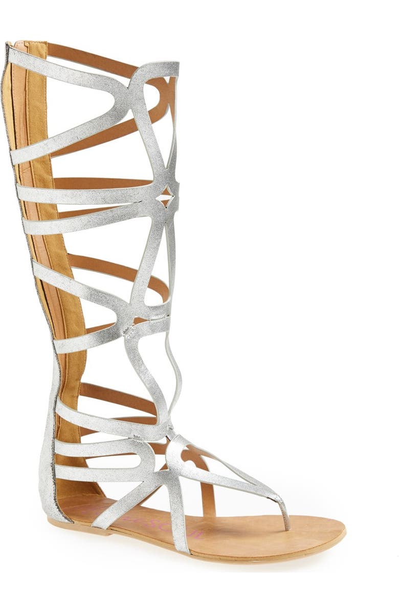 Heart Soul 'Cleopatra' Gladiator Sandal, Main, color,