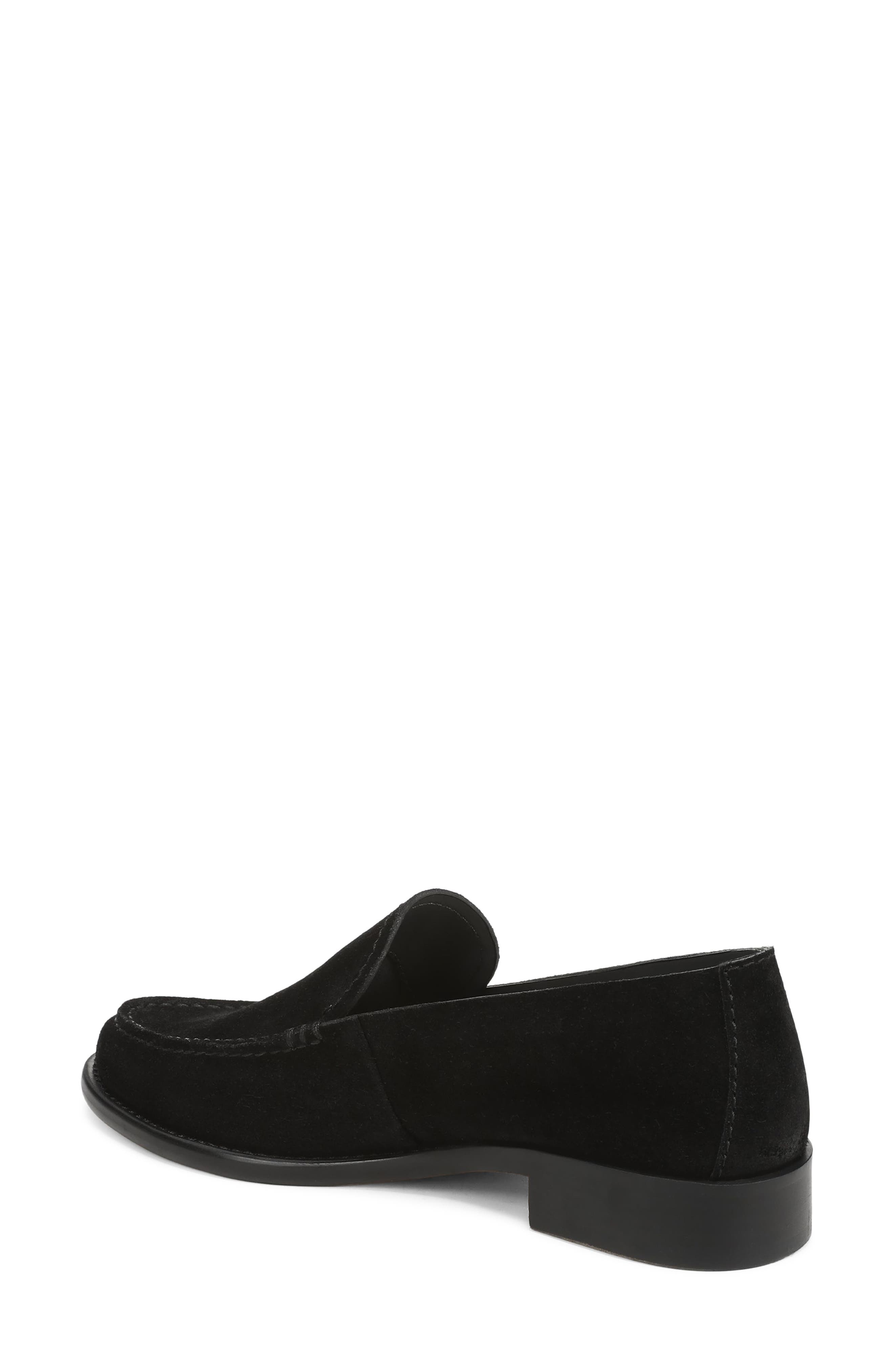 Cove Loafer, Alternate, color, BLACK SUEDE