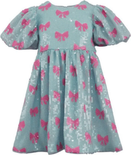 Lola + The Boys Pretty Bows Sequin Dress