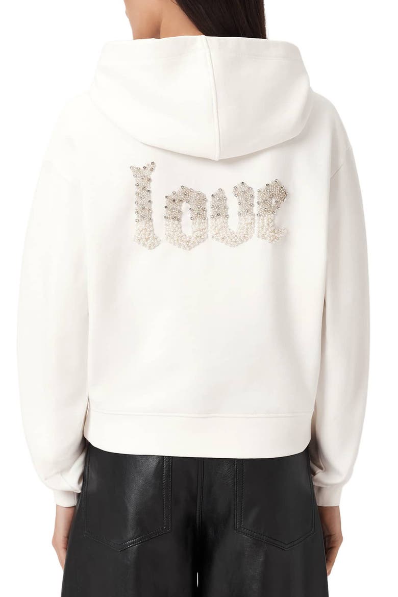 Peace Pippa Hoodie, Alternate, color, OPTIC WHITE