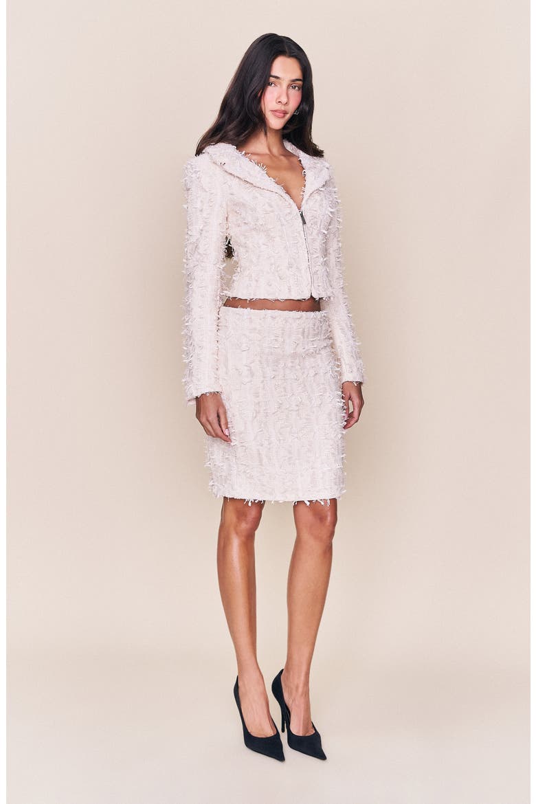 Lillian Pencil Skirt, Alternate, color, Snow White