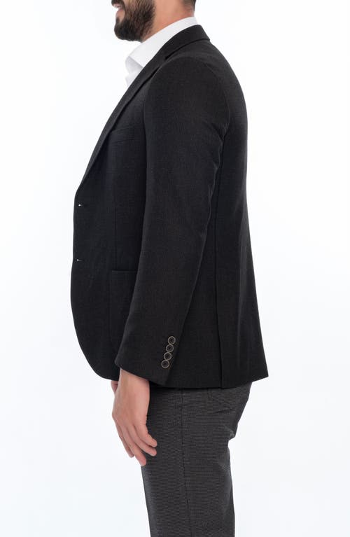 Vellapais Men's Notch Lapel Sportcoat In Black